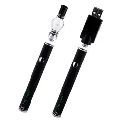 Vape Pen Mini Globefish электронная сигарета комплект 380 мАч батарейки с настраиваемым напряжением 2.5ohm распылитель 510 нить для воска