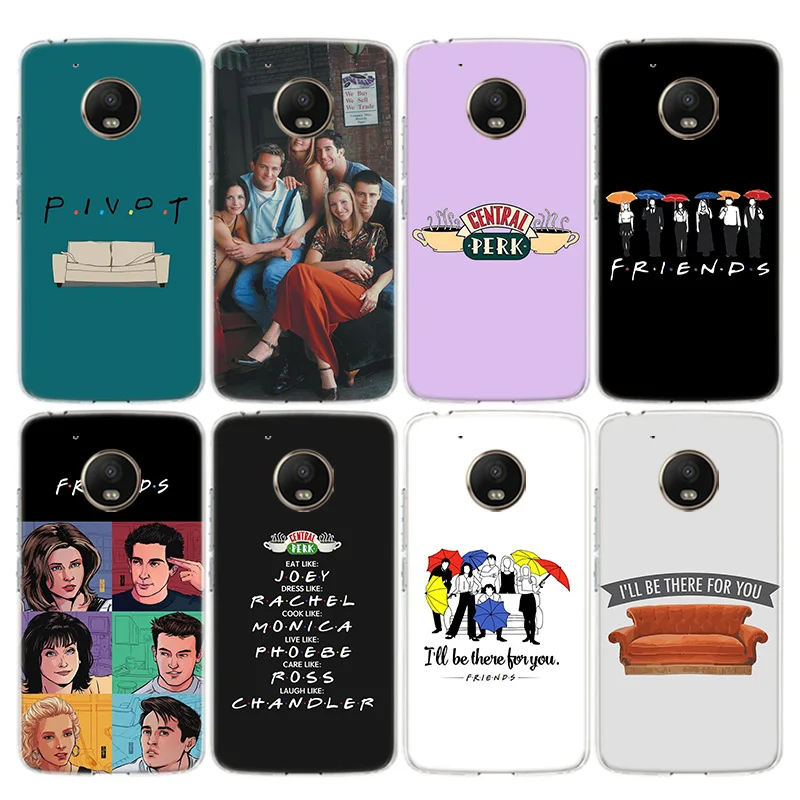 Центральный Perk кофе друзья ТВ шоу Телефон чехол для Motorola Moto G8 G7 G6 G5 G5S G4 E6 E5 E4 Plus Power