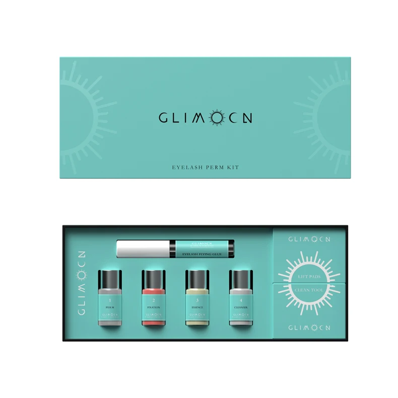 Climocn lash-liftlash-Комплект ресниц perming-Набор Профессиональный для с salo - Цвет: Небесно-голубой