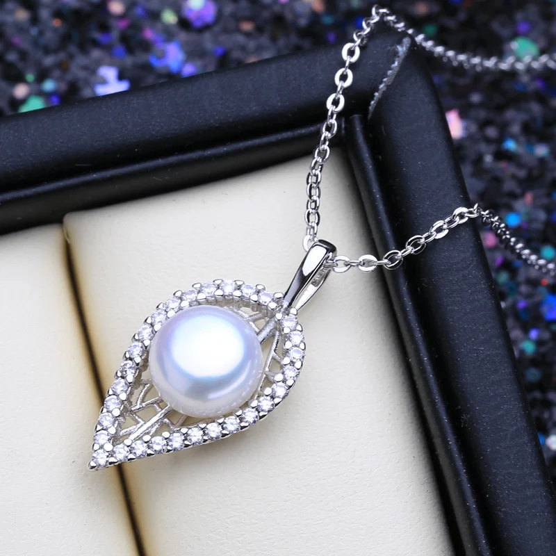 FENASY натуральное жемчужное ожерелье для женщин жемчужное ювелирное изделие персонализированный кулон с цепочкой кубический цирконий ожерелье-чокер