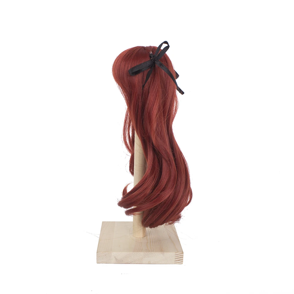 Muziwig BJD SD парик 1/3 1/4 волосы кукла парик Высокое качество волокна DIY парик 2 цвета конский хвост для кукол bjd