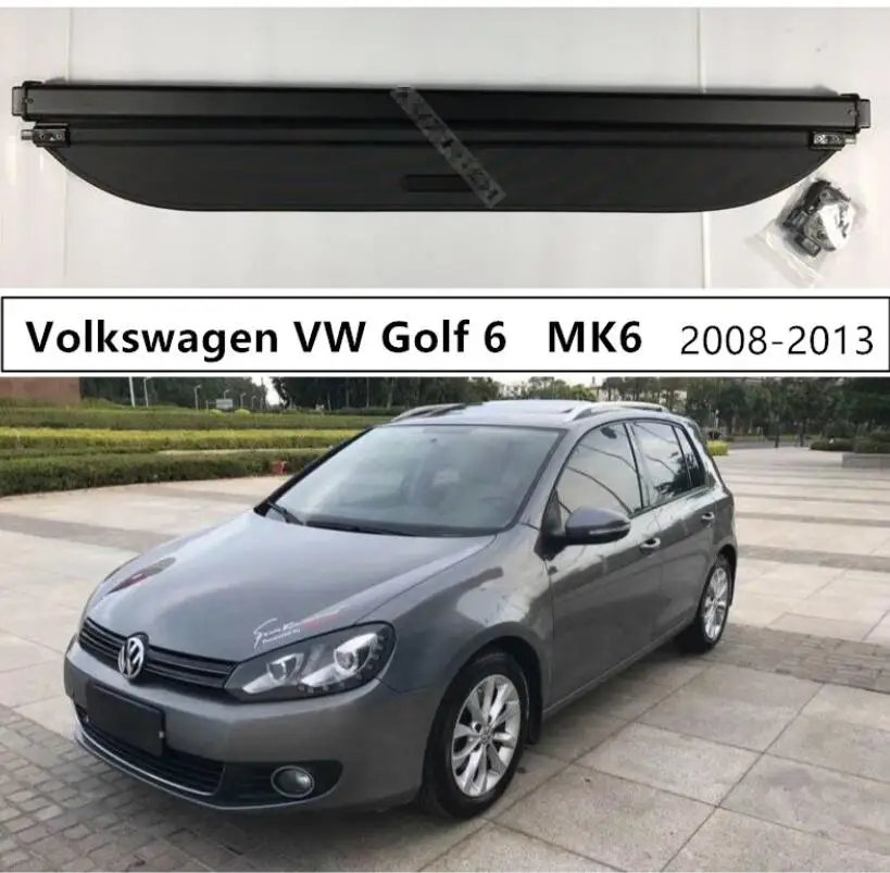 Защитный чехол на задний багажник для Volkswagen VW Golf 6 MK6 2008 2009 2010 2011 2012 2013 высококачественные автомобильные аксессуары