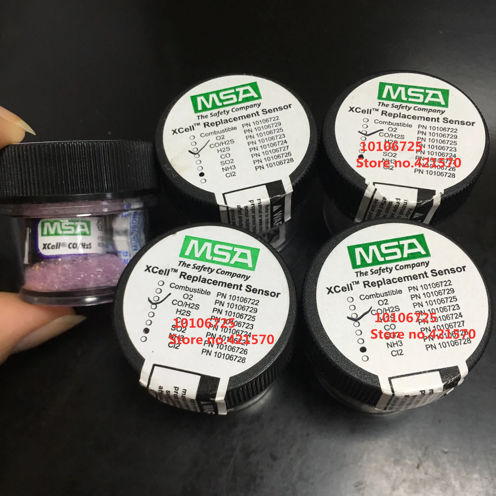 XCELL CO/SH ALTAIR 4X/5X датчик MSA Safety 10106725 замена Дуо ТОКС (сульфид водорода|Датчики| |