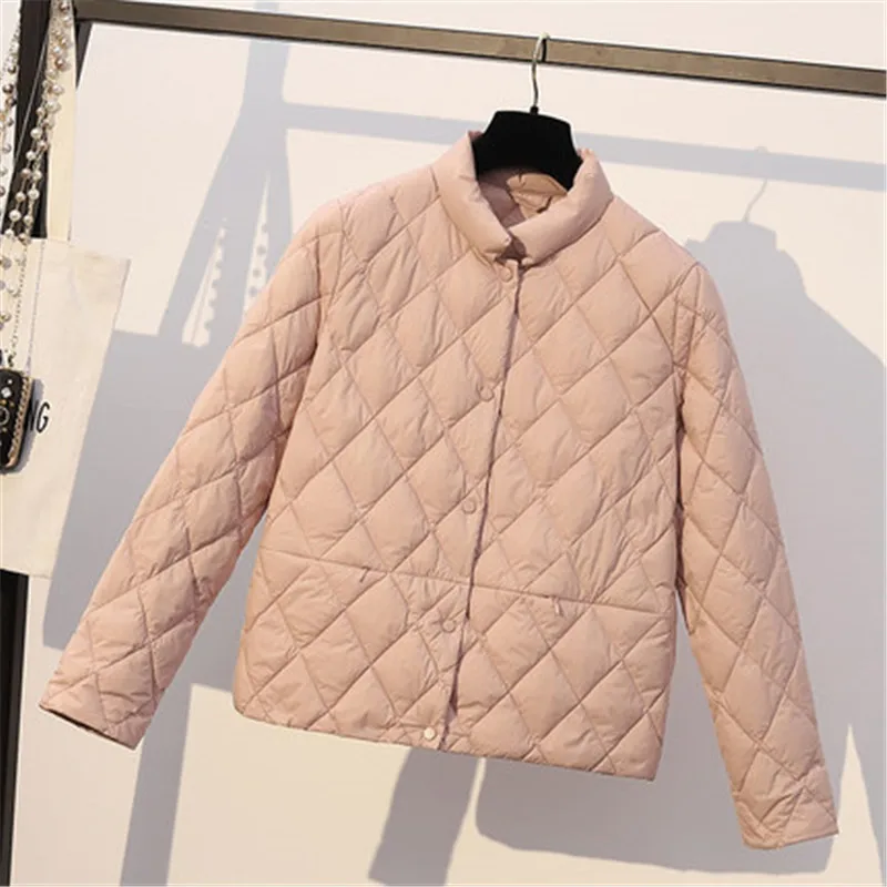 nueva moda tendencia Повседневная Chaqueta de algodón ropa de invierno suelta pan ropa mujer grueso abajo abrigo mujer corto