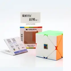 Оригинальный Высокое качество MoYu MoFangJiaoShi перекошенный магический куб скоростная головоломка Рождественский подарок идеи детские игрушки