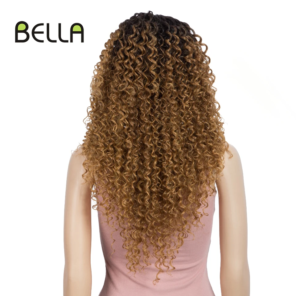 Женский вьющийся парик Bella Wig из синтетических волос 6 цветов на выбор парики