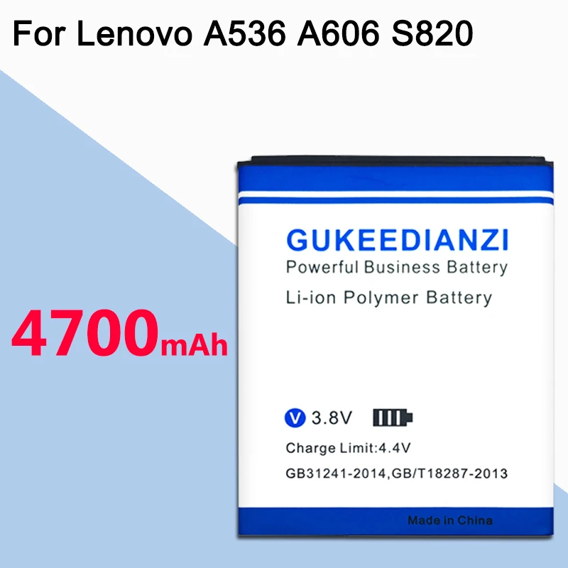 BL210 GUKEEDIANZI BL211 BL246 BL210 BL234 BL253 Батарея для lenovo P780 Z90 A536 A606 S820 A5000 A2010 литийионный Аккумулятор для Батарея - Цвет: BL210
