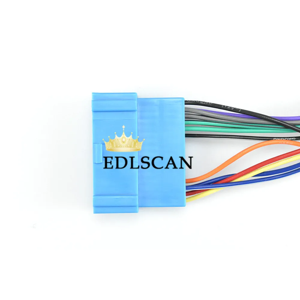 EDLSCAN ForGM autostereo ISO радио адаптер кабель ISO жгут проводов 12-041
