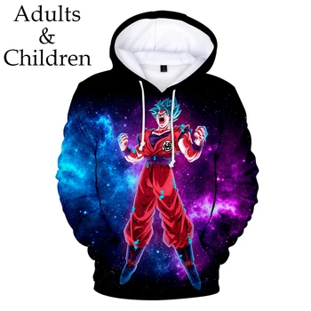 

Casual 3D print Anime Dragon Ball 3D Hoodies Sweatshirts Men Women Hoodie New Autumn Kids 3D Dragon Ball boys girls pullovers