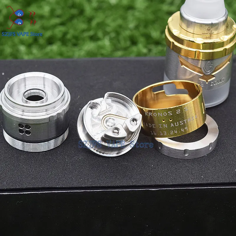 QP Design Fatality M23 RTA перестраиваемые распылители 316ss 510 потоков конфигурация