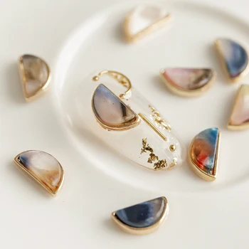 

10pcs/lot Nail Art Rhinestones regular Colorful Stones For 3D Nails