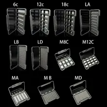 Тонкие водонепроницаемые ящики для ловли нахлыстом, легко захватываемый пенопласт, мультимагнитный отсек L