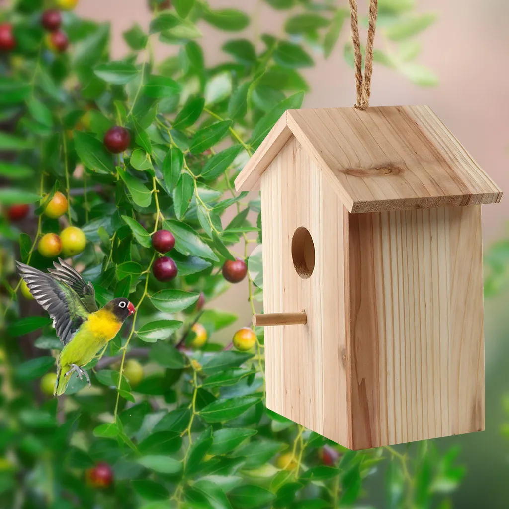 Garten-Fütterungsvogelhaus im Freien mit Saugnapf-Fenster-Vogel-Zufuhr-Nest-Haus 