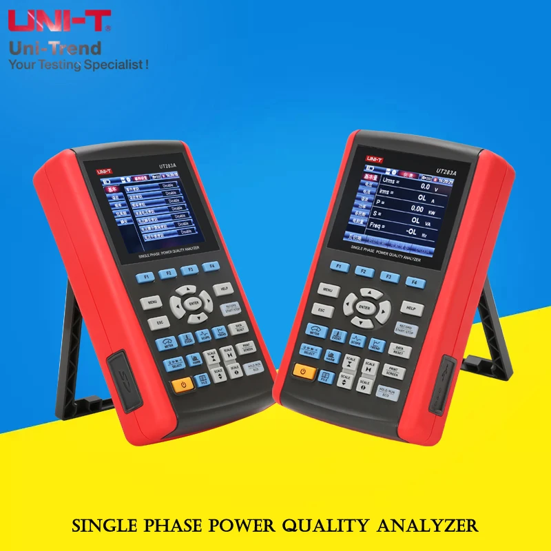 UNI T UT283A Single Phase Power Quality Analyzer; Power Quality Tester