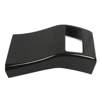 

Carbon Fiber Air Vent Cover Rear Waterproof Replacement ABS Auto Durable