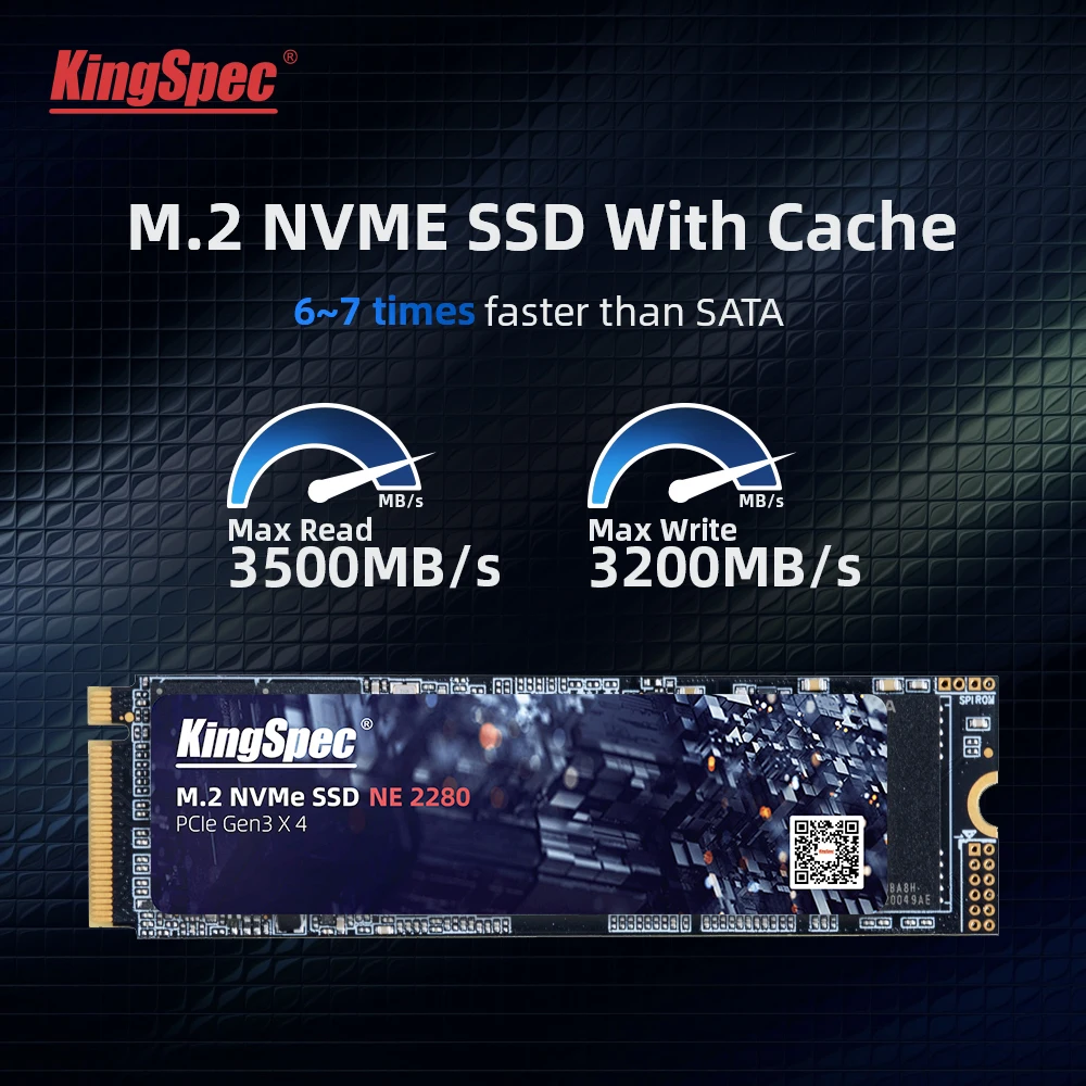 Kingspec 512GB M.2 SSD с Dram M2 PCIe NVME ТБ 2 ТБ твердотельный накопитель 2280 внутренний жесткий диск для ноутбука с кэш памяти высокая скорость|Внутренние твердотельные накопители| | АлиЭкспресс