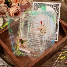 

10pcs/Set Creative Retro Planner Scrapbooking Stickers Bright Stars Vintage Decorative Collage Material Border Blink Sticker