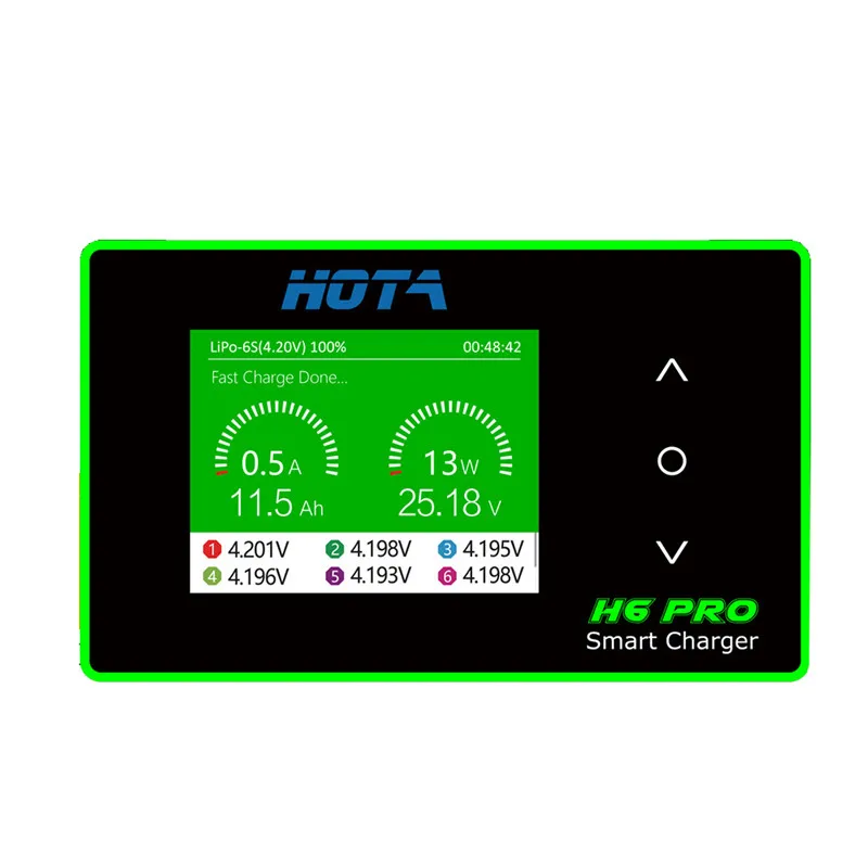 Новейшее зарядное устройство HOTA H6 Pro DUO AC 200W DC 700W 26A для аккумуляторов 1-6S Lipo, аксессуары для аккумуляторов