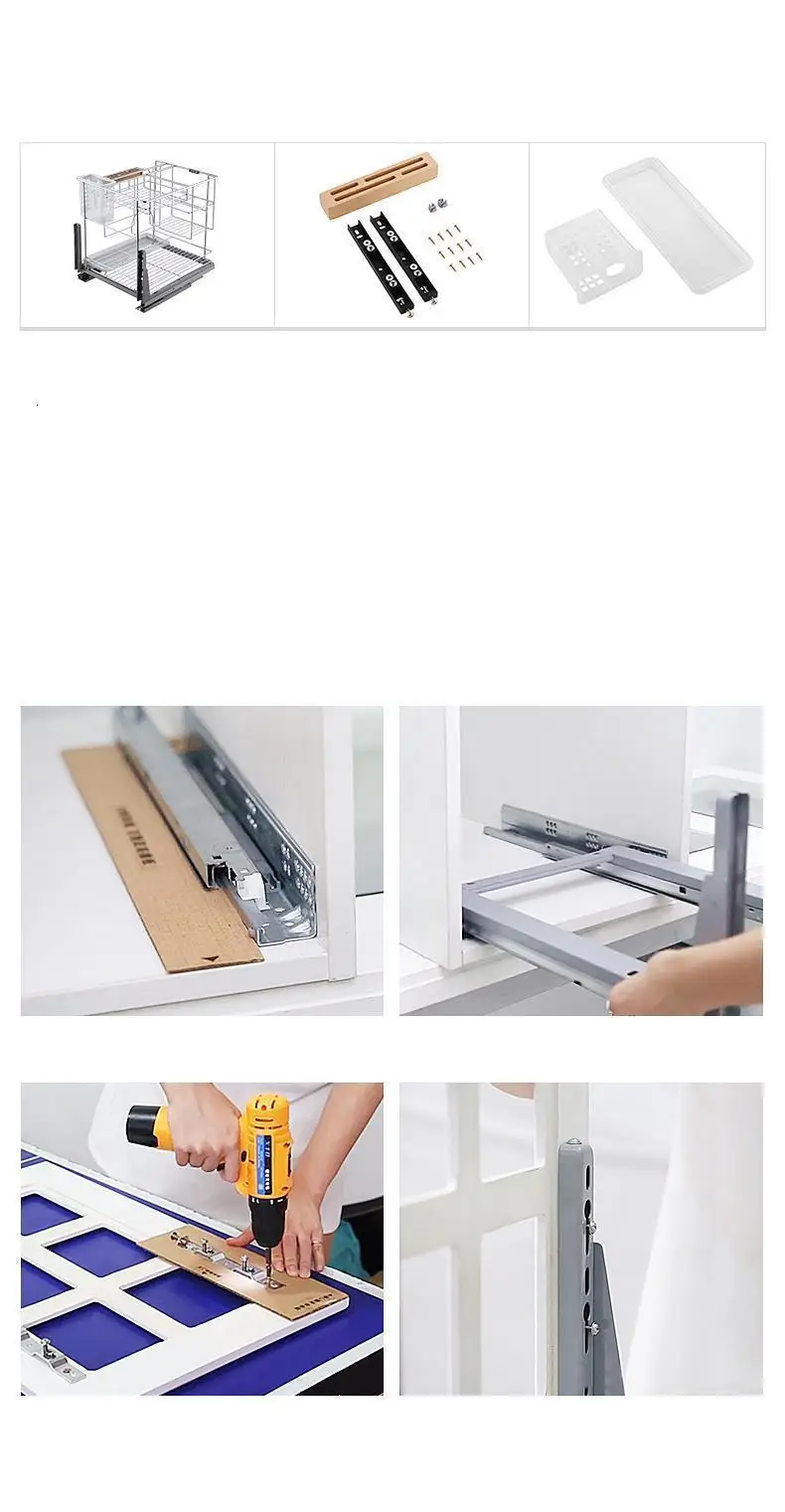 Alacena Organizar Organizador Kuchnia Cestas Para Colgar En La Ducha Органайзер из нержавеющей стали для кухонного шкафа