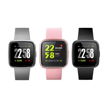 

Smart Watch V12C Wristband Fitness Blood Pressure Heart Rate 1.3inch Waterproof Sports Color Screen Smart Bracelet