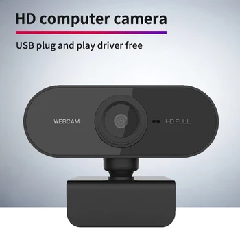 Webcam 1080P Full HD Web Camera With Microphone USB Plug Web Cam For PC Computer Mac