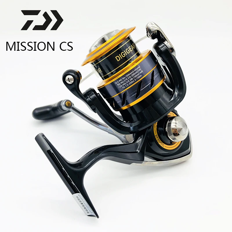 Оригинальная спиннинговая Рыболовная катушка DAIWA Mission CS 2000S 2500S 3000S 4000S 3 + 1BB 5 3: 1 для