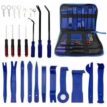 

Mayitr 26Pcs Car Audio Panel Trim Removal Molding Tool Door Pry Car Tools Dash Interior Clip Tool Kit