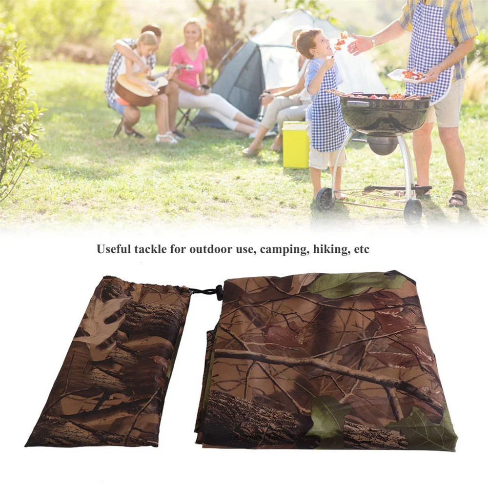 Waterproof Tactical Camouflage Tent Waterproof Cloth Sheet Canopy Awning Rain Cover Essential for Outdoor Hiking and Camping waterproof tarpaulin tarpaulin rain cover camping tent waterproof tarp camping canopy ultralight tarp