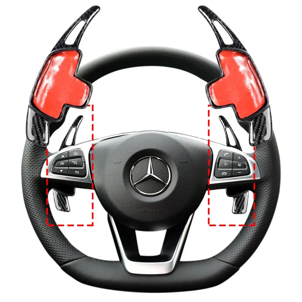 Расширитель руля для Mercedes Benz аксессуары A B C E S класс GLE GLC GLA CLS CLA отделка салона