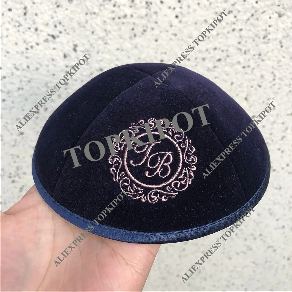 Персонализированные kippa, yarmulkes, свадьба kippot, бар mitzva kippot, череп шапки