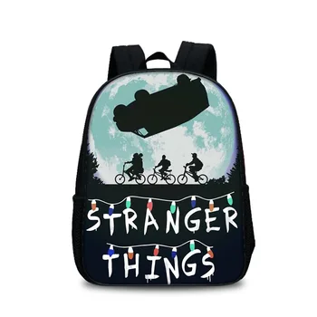 

New Stranger Things 3 Toddlers Backpack Cartoon Children School Bags Baby Kindergarten Backpack Kids Gift Mochila