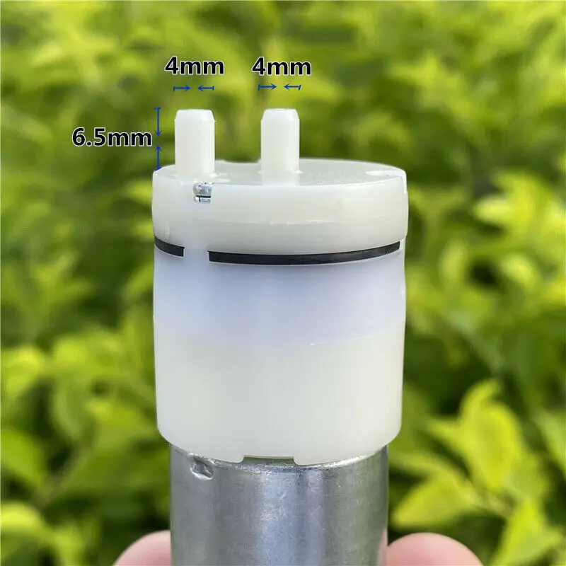 DC 3.7V-6V Micro 370 Motor Air Oxygen Pump Self priming Diaphragm Pump