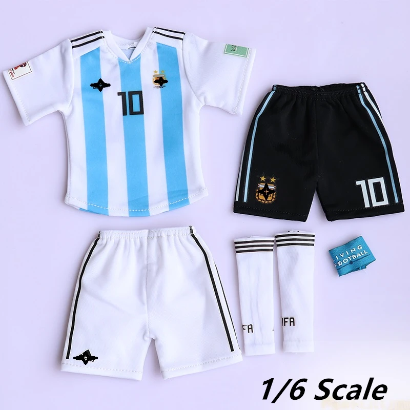 1//6 Scale Male Football Clothes 17 Beckham for 12/" Hot Toys Figure Body