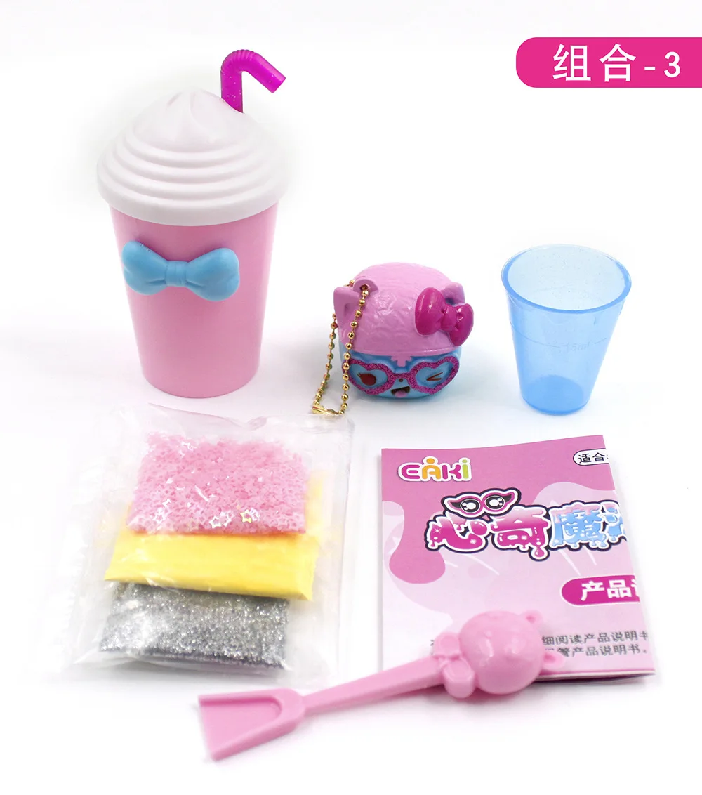 EAKI DIY Дети Choi грязевая игрушка с оригинальной коробкой Кристалл слизи игрушки для детей подарок