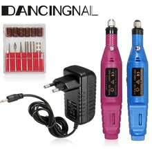 1 Набор 6 бит для профессионального аппаратного маникюра Дрель Ручка для ногтей дрель для педикюра пилка для ногтей Форма для дизайна ногтей инструмент для ухода за ногами