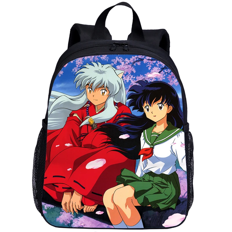 Мини-рюкзак для детей, мальчиков и девочек, мультяшный аниме, Inuyasha, 3D принт, школьные сумки, рюкзак для детского садика, ранец, Mochila Escolar - Цвет: DSTBP4076210-S3302