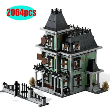 

16007 The Haunted House Monsters Warrior Series Fighter 10228 Vampires Ghost Figures Genuine Building Block Toys For Kids Gifts