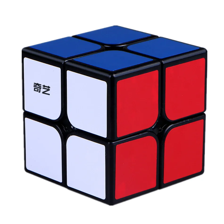 Qiy velocidade cubo mágico 3x3x3 4x4x4 5x5x5 quebra-cabeça preto adesivos cubo mágico educação aprendizagem cubo mágico brinquedos para crianças