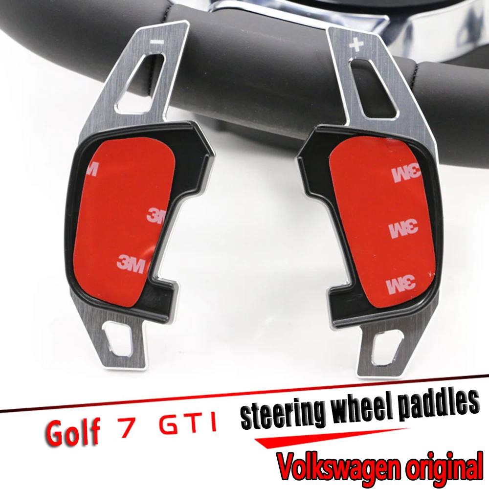 Удлинитель лопастей для автомобильного руля DSG Shift наклейки VW Volkswagen Golf7 GTI R Rline GTE GTD