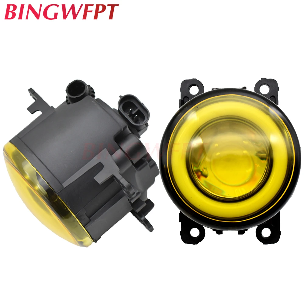 

2x Car Accessories LED Bulb Fog Light Angel Eye For Ford Explorer 2011-2014 For Focus MK2/3 Fusion Fiesta Tourneo Transit 2001-