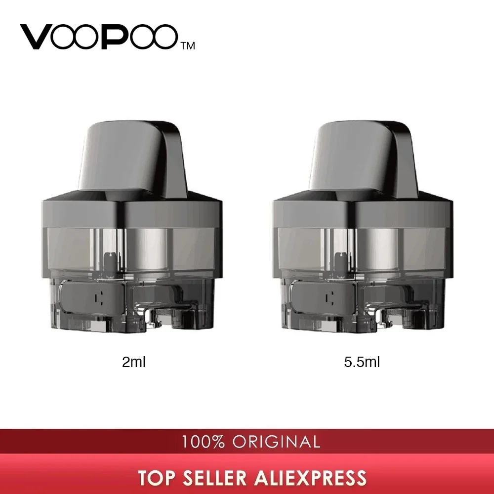 

Original 2pcs/pack VOOPOO VINCI Replacement Pod Cartridge 5.5ml/2ml Capacity for VOOPOO VINCI Mod Pod Kit and VINCI R Mod Kit
