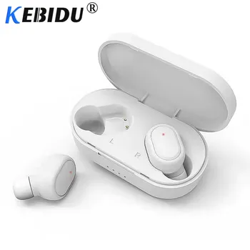 

Kebidu Bluetooth 5.0 Earphones TWS Wireless Blutooth Earphone Handsfree Sports Earbuds Gaming Headset Phone