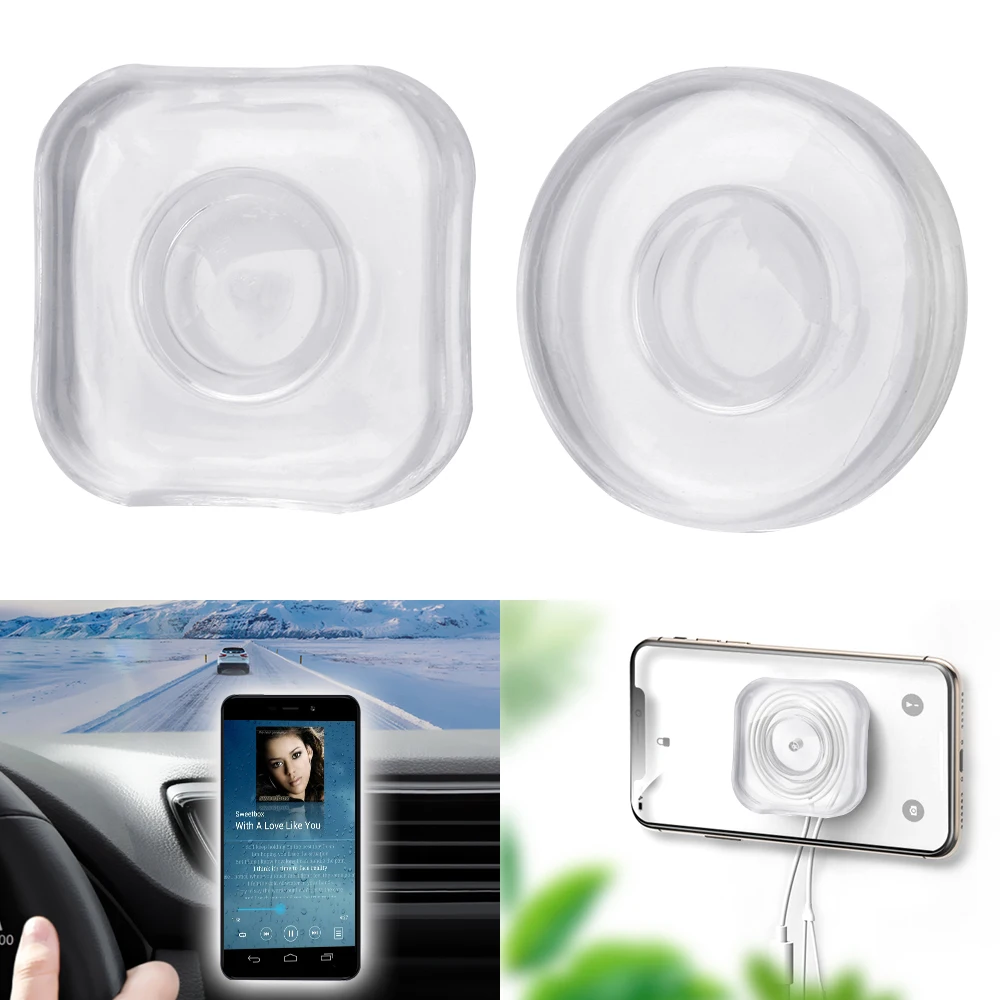 

LEEPEE Headphone Storage Washable Non Slip Mat Multifunction Car Dashboard Sticky Pad Anti-Slip Mat Nano Phone Holder