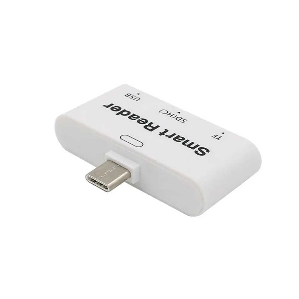 Type C и Micro USB и USB 3 в 1 OTG кард-ридер высокоскоростной USB2.0 Универсальный OTG TF/SD для Android компьютера удлинители