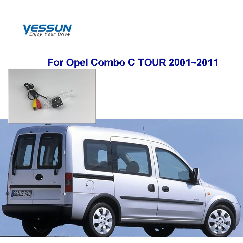 Yessun HD CCD Ночное Видение заднего вида резервная камера водонепроницаемая для Opel Combo C TOUR 2001~ 2011