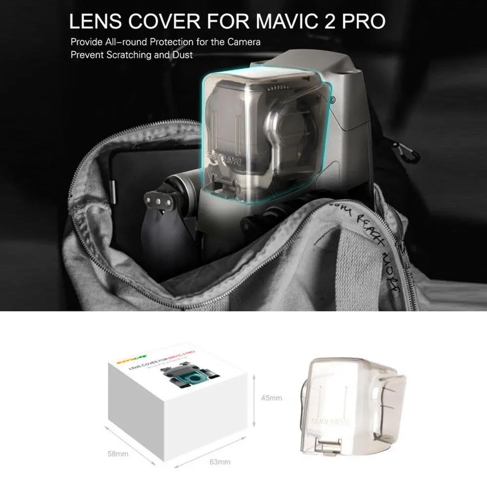 Карданный защитный чехол для камеры крышка объектива для DJI Mavic 2 Pro Zoom Gimbal Lock Guard 3D сенсор защита экрана Аксессуары для дрона