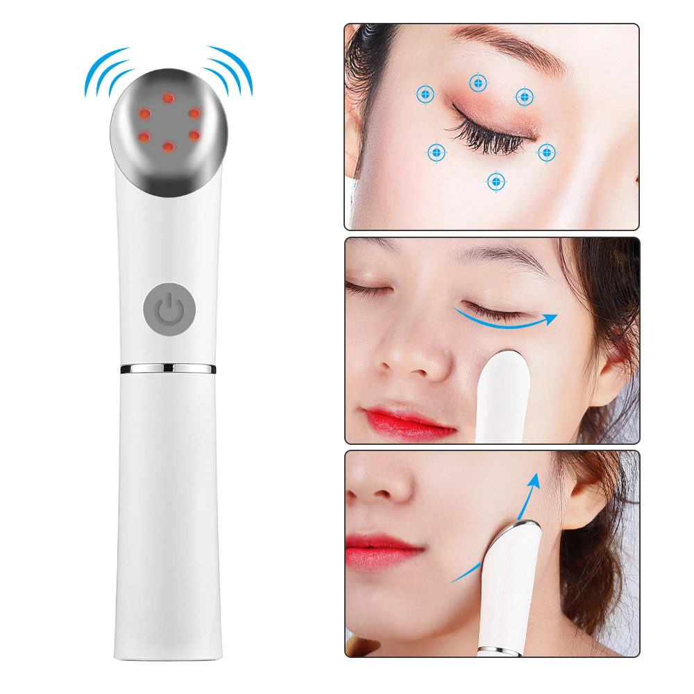 Electric Eye Massager Mini Pen Facial Vibration Anti Aging Wrinkle Beauty Device Electric Mini