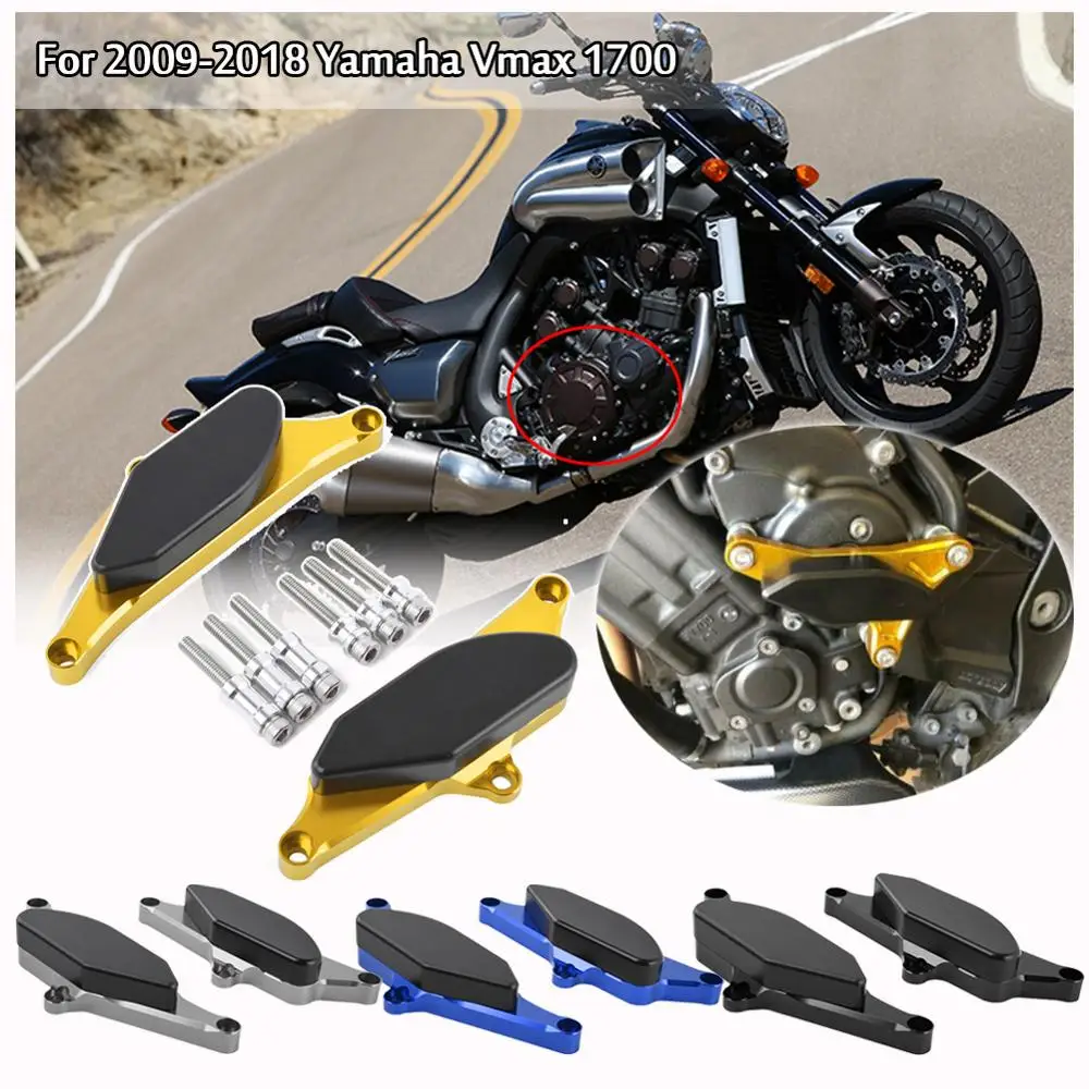 Чехол для защиты двигателя чехол мотоцикла YAMAHA VMAX 1700 VMAX1700 2009 2010 2011 2012 2013 2014 2015 2016