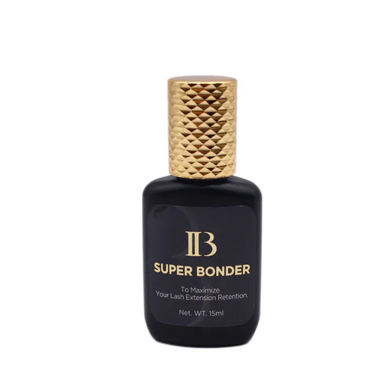 2 бутылки IBeauty Korea Original 15 мл IB Clear Gel Remover Pro SUPER BONDER для наращивания ресниц клей