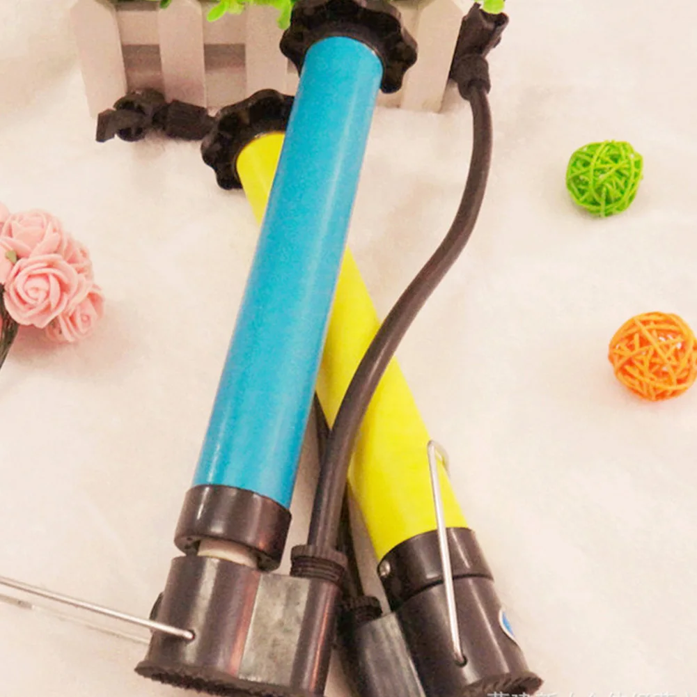 Motorcycle Maintenance Cycling Tire Air Supply Mini Manual T Handle Portable With Pedal Bicycle Pump